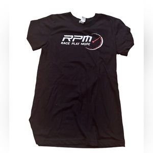 Rpm raceway go karting member t shirt unisex